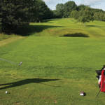 teeing off at prestwich golf club