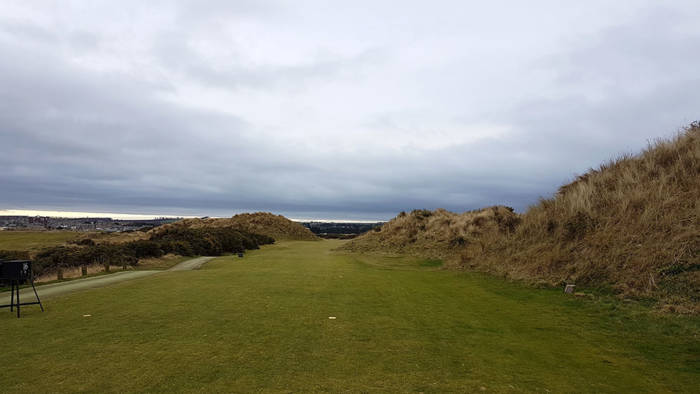 View from the 16th tee at the Jubilee course at St Andrews