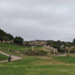 17th hole from the tee at Boavista golf club in portugal