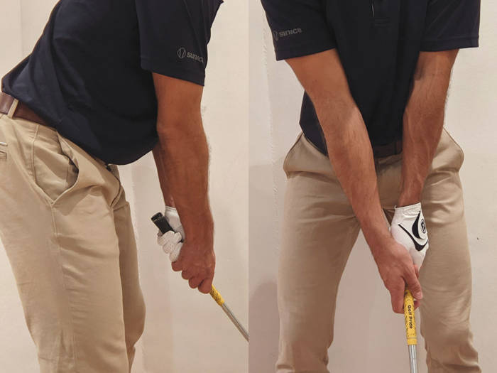 how to grip a golf club step 3